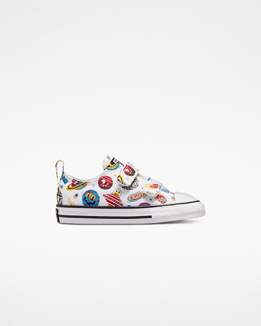 Zapatillas Bajas Converse Chuck Taylor All Star Easy-On Space Cruiser Niño Blancas Rojas | PE 75L804